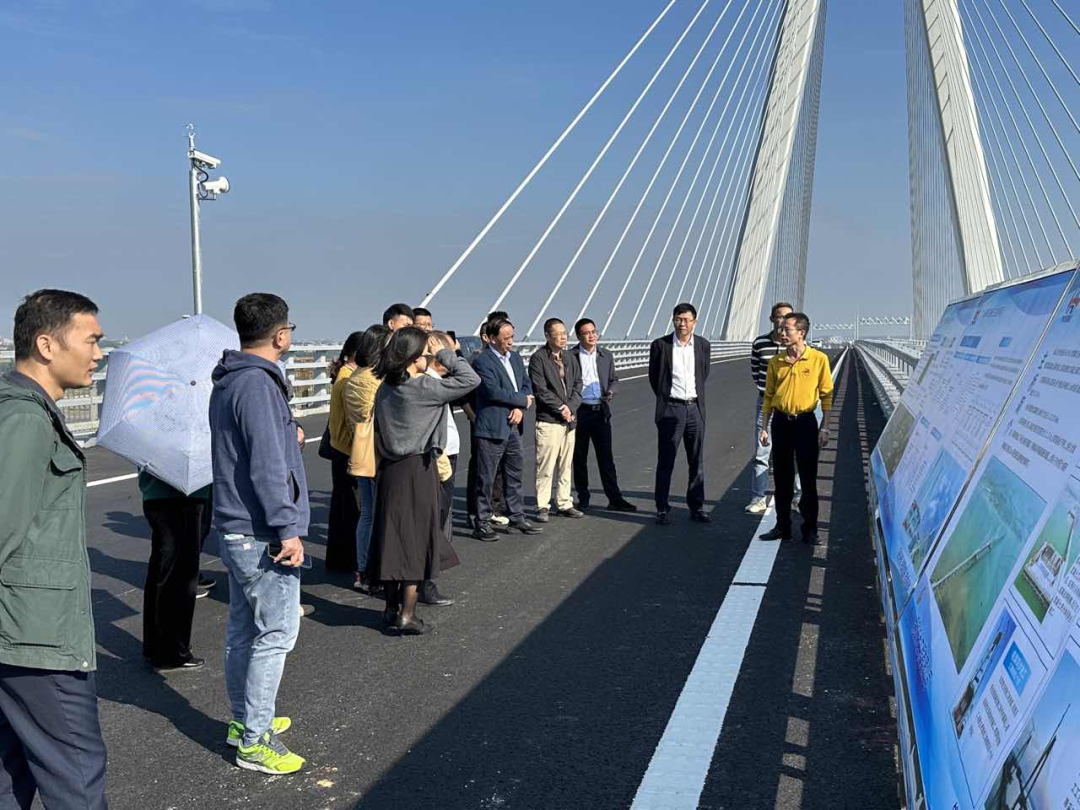 市发展改革局组织开展双赢彩票环城高速公路南三岛大桥（坡头至南三岛段）实地调研活动