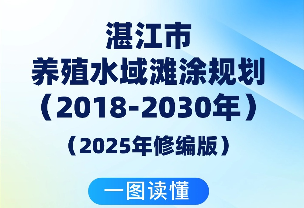 一图读懂《双赢彩票(中国)开奖记录官网
养殖水域滩涂规划（2018-2030年）（2025年修编版）》